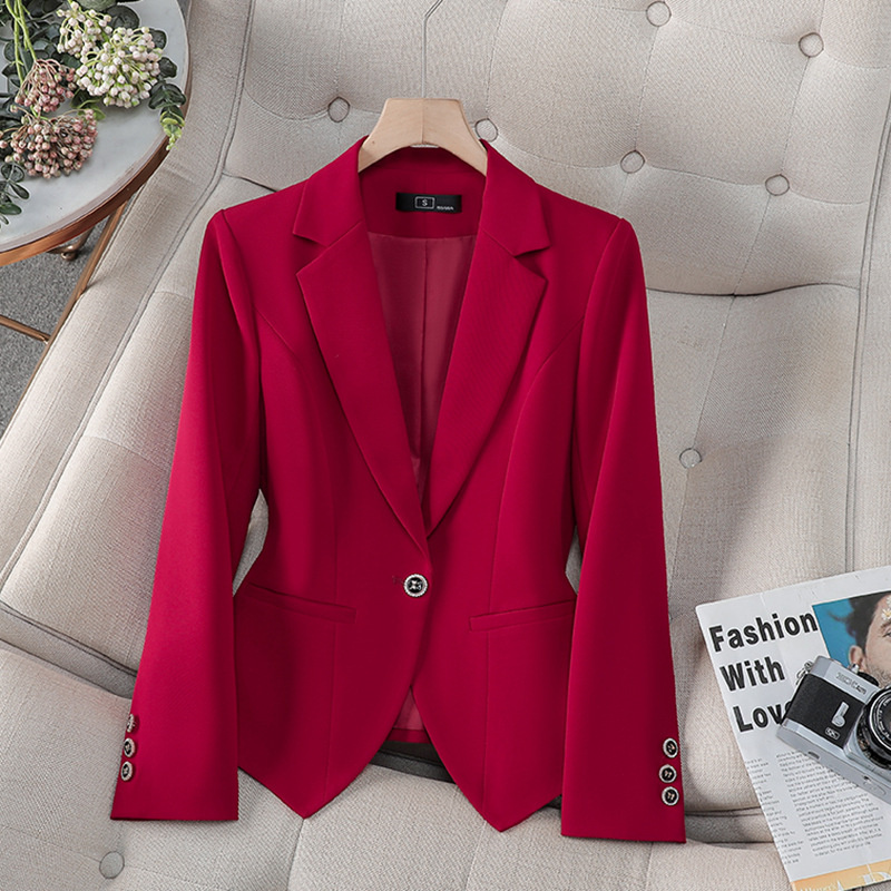 Women Formal Wear Business - Nowa Modna Damska Elegancka Marynarka Żakiet