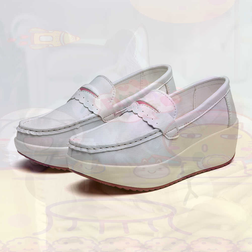 Elderly Women Formal Wear - Platforma Zimowe różowe trampki Tenis Damskie