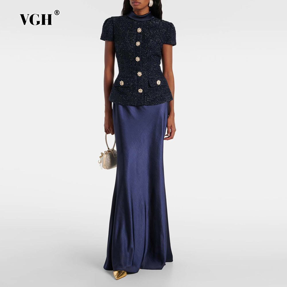 Formal Women'S Wear - VGH Eleganckie Dwuczęściowe Komplety Damskie Stójka