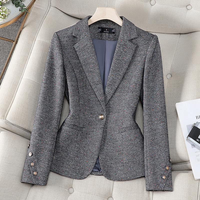 Żakiet damski do biura, kurtka – Women Formal Wear Business recenzja i cena