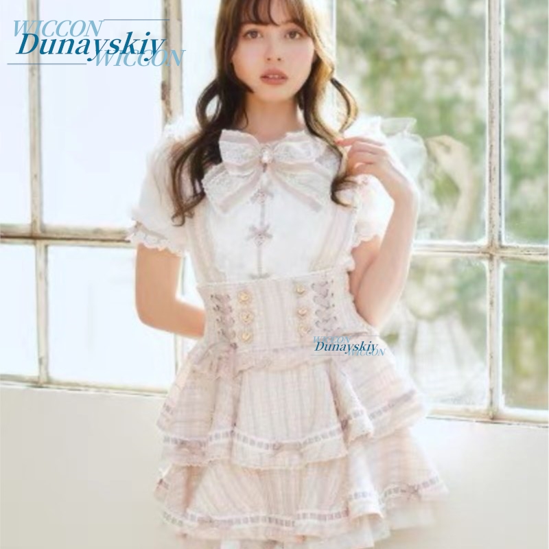 Koszule Jirai Kei Japanese Liz – Women'S Formal Wear Blouse recenzja i cena