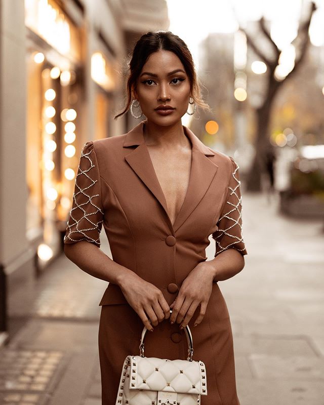 Brązowe Sukienki dla Matki Pan – Women Formal Wear Business recenzja i cena