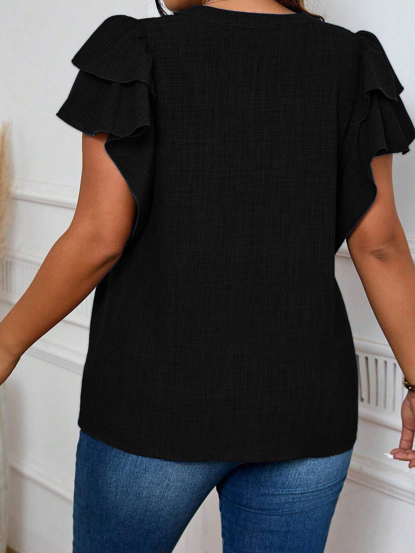 Damska elegancka bluzka plus s – Women'S Formal Wear Blouse recenzja i cena