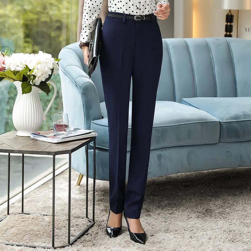Eleganckie czerwone spodnie oł – Women Formal Wear Business recenzja i cena