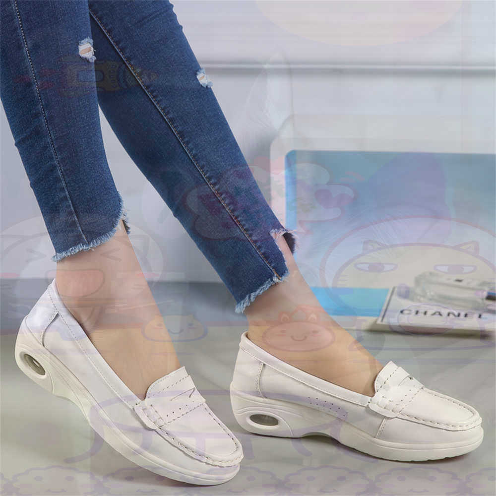 Miękkie wsuwane buty damskie w – Elderly Women Formal Wear recenzja i cena