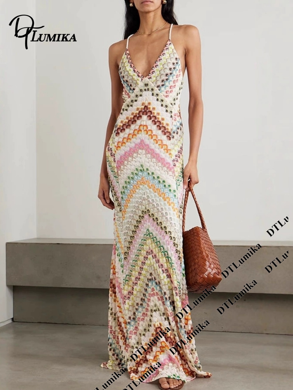 Sukienka maxi DTLumika w stylu – Women'S Formal Resort Wear recenzja i cena