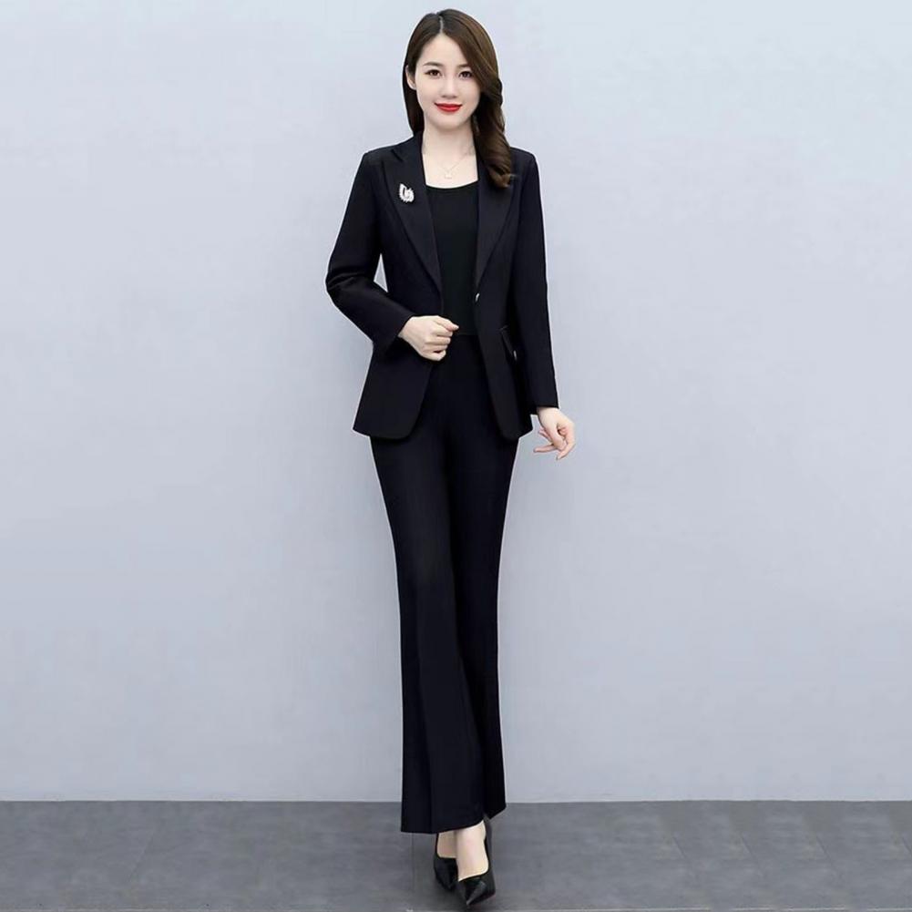 Damski elegancki komplet: mary – Women'S Formal Wear Pants recenzja i cena