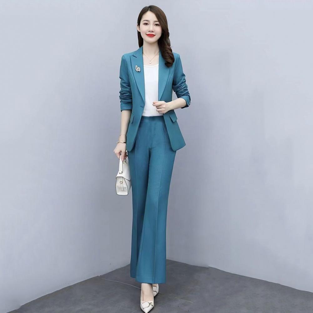 Damski elegancki komplet: mary – Women'S Formal Wear Pants recenzja i cena